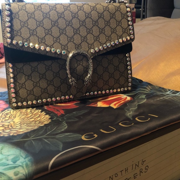 Gucci Dionysus GG Supreme Crystal Multicolor - Picture 2 of 5